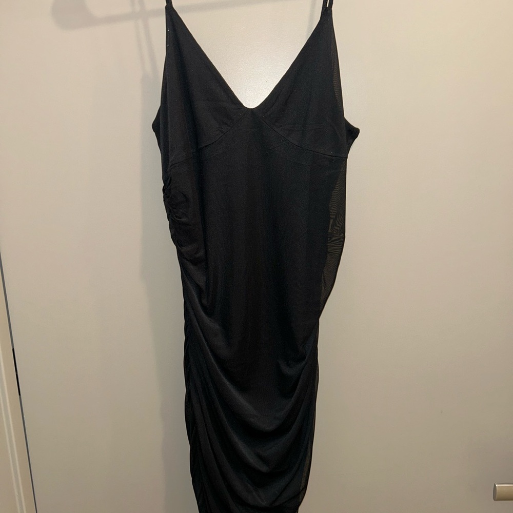 BP Black Sleeveless Slip Dress for Cocktail
